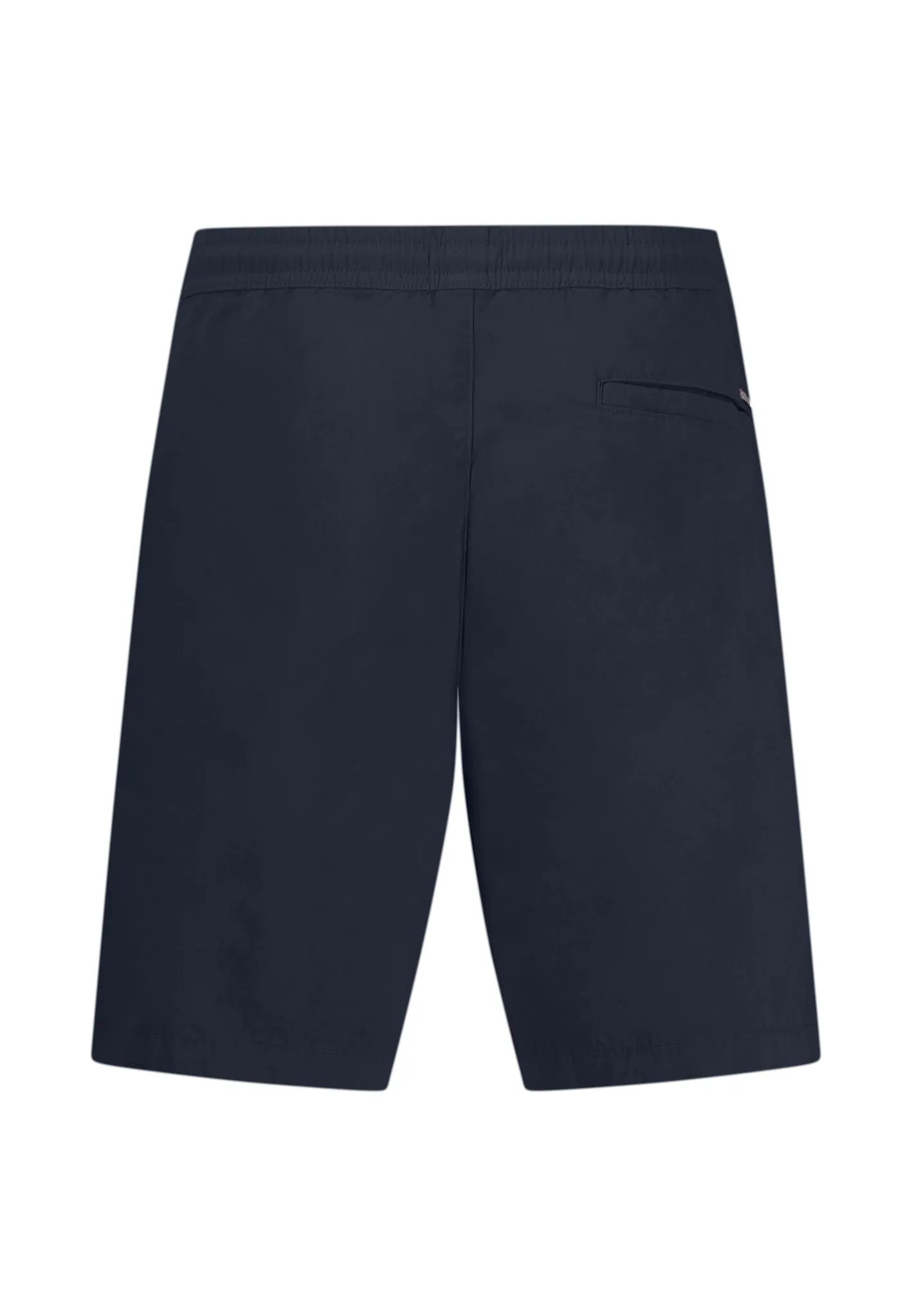 Bermuda Shorts aus Baumwoll-Mix mit Kordelzug