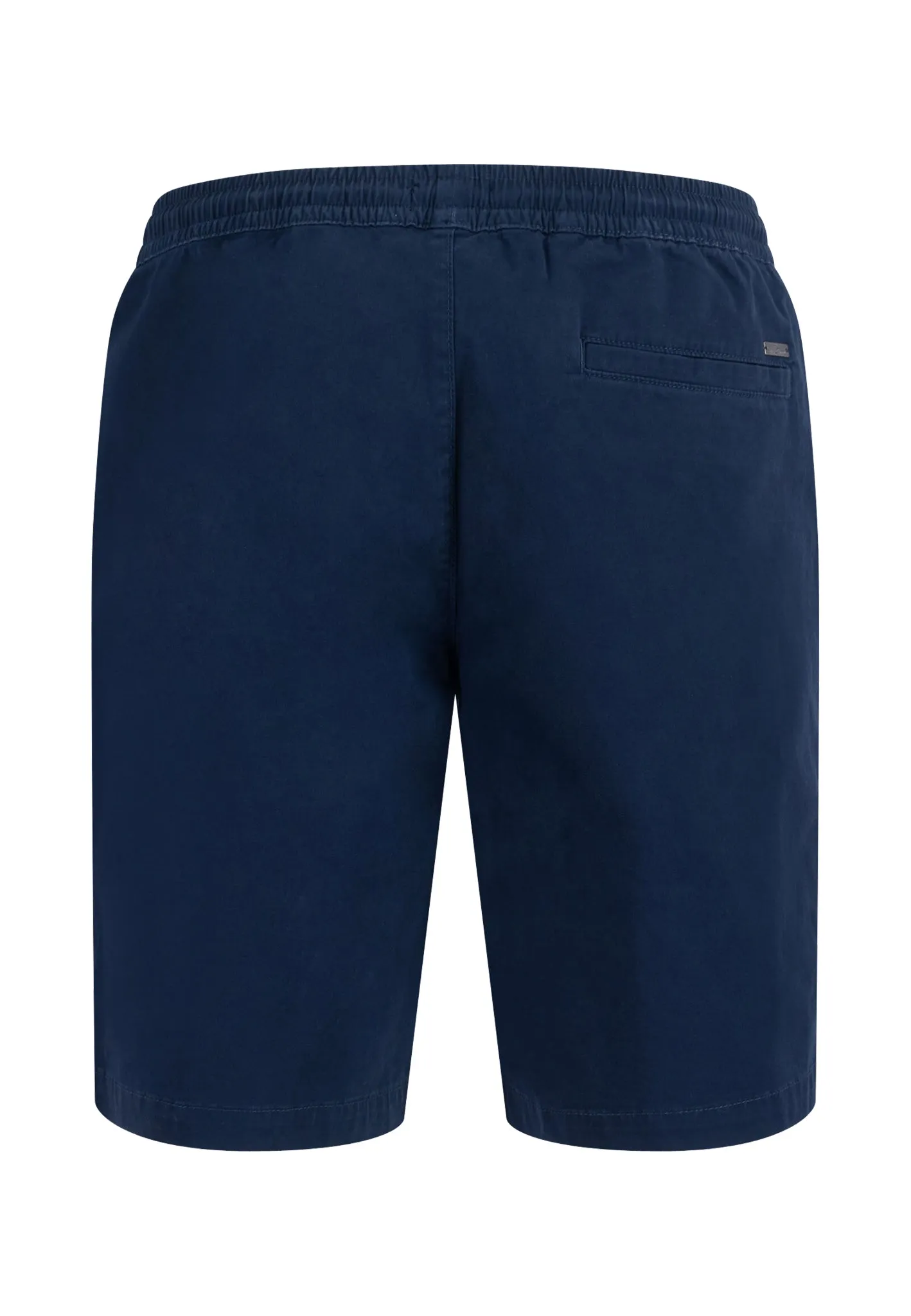 Bermuda Shorts aus Baumwoll-Mix mit Kordelzug