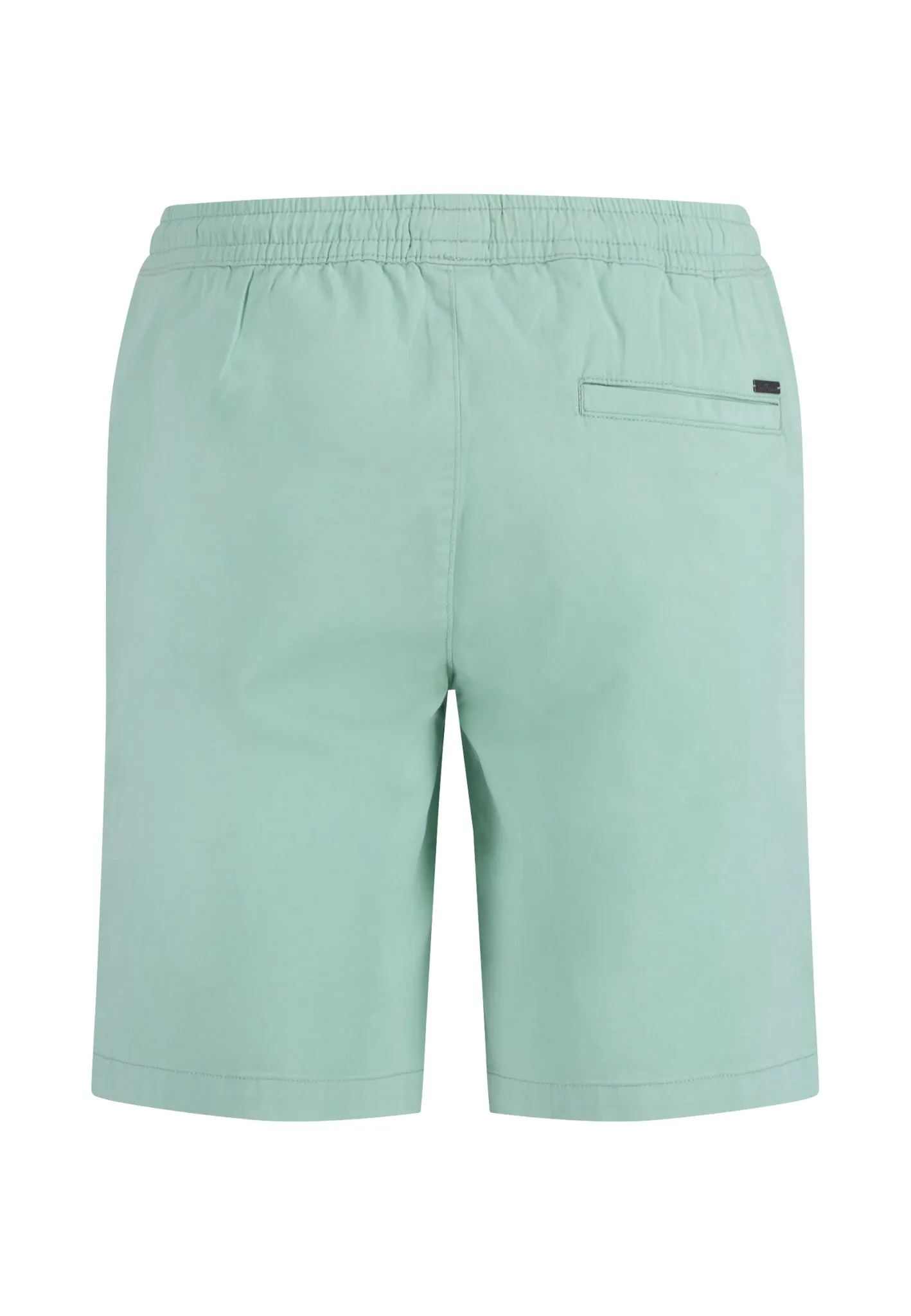 Bermuda Shorts aus Baumwoll-Mix mit Kordelzug