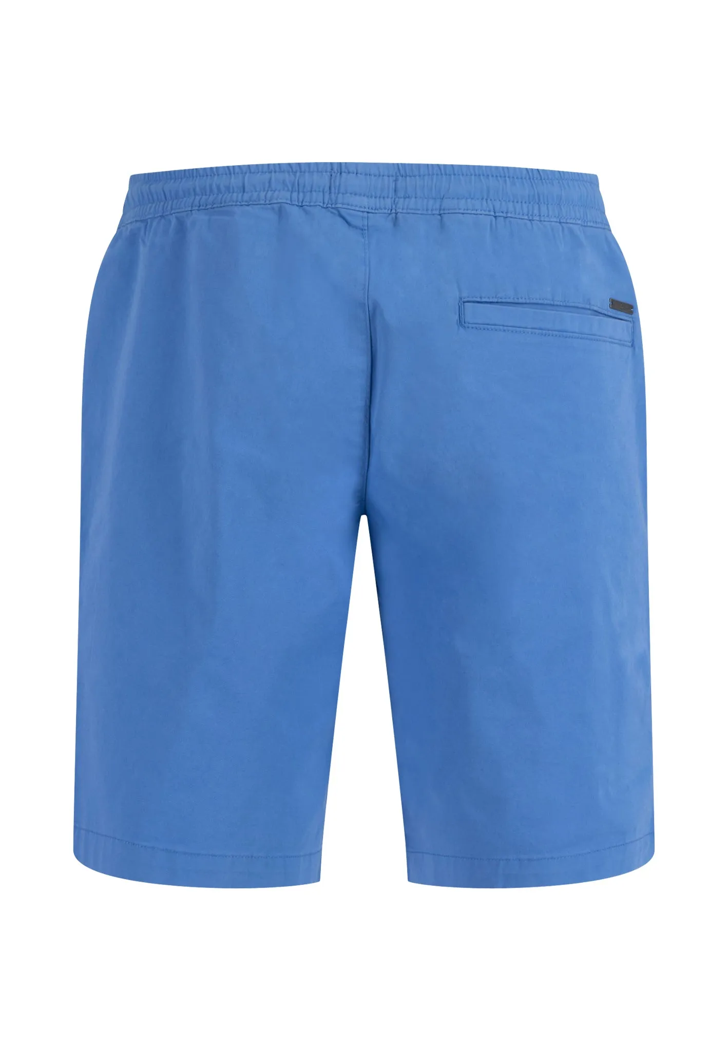 Bermuda Shorts aus Baumwoll-Mix mit Kordelzug