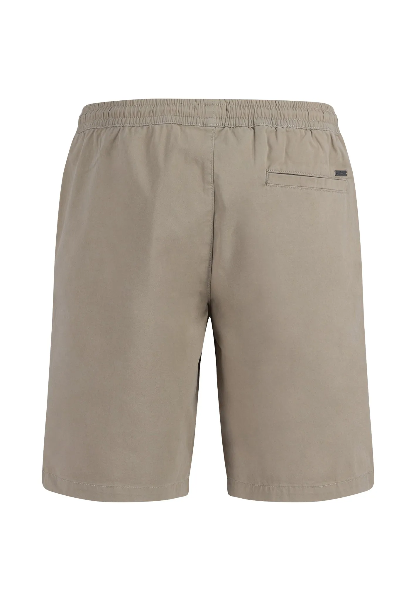 Bermuda Shorts aus Baumwoll-Mix mit Kordelzug
