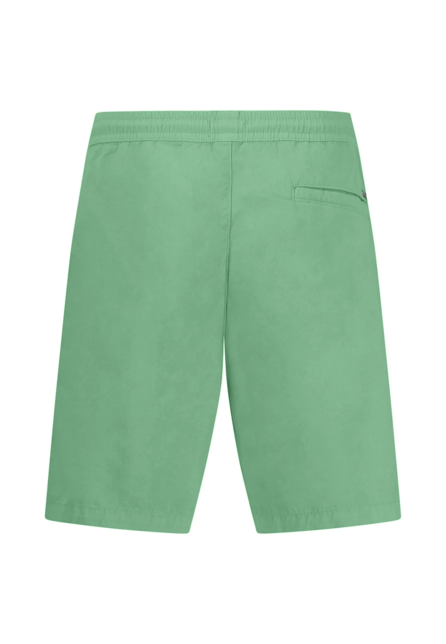 Bermuda Shorts aus Baumwoll-Mix mit Kordelzug