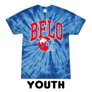 BFLO inverse helmet *YOUTH* tie-dye t-shirt