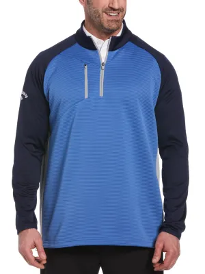 Big & Tall Swing Tech™ Midweight Ottoman Fleece 1/4 Zip Pullover
