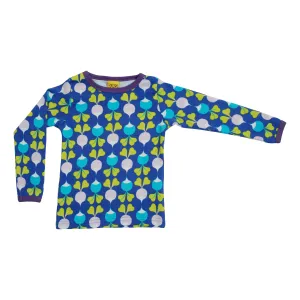 Big Radish - Blue Long Sleeve Shirt
