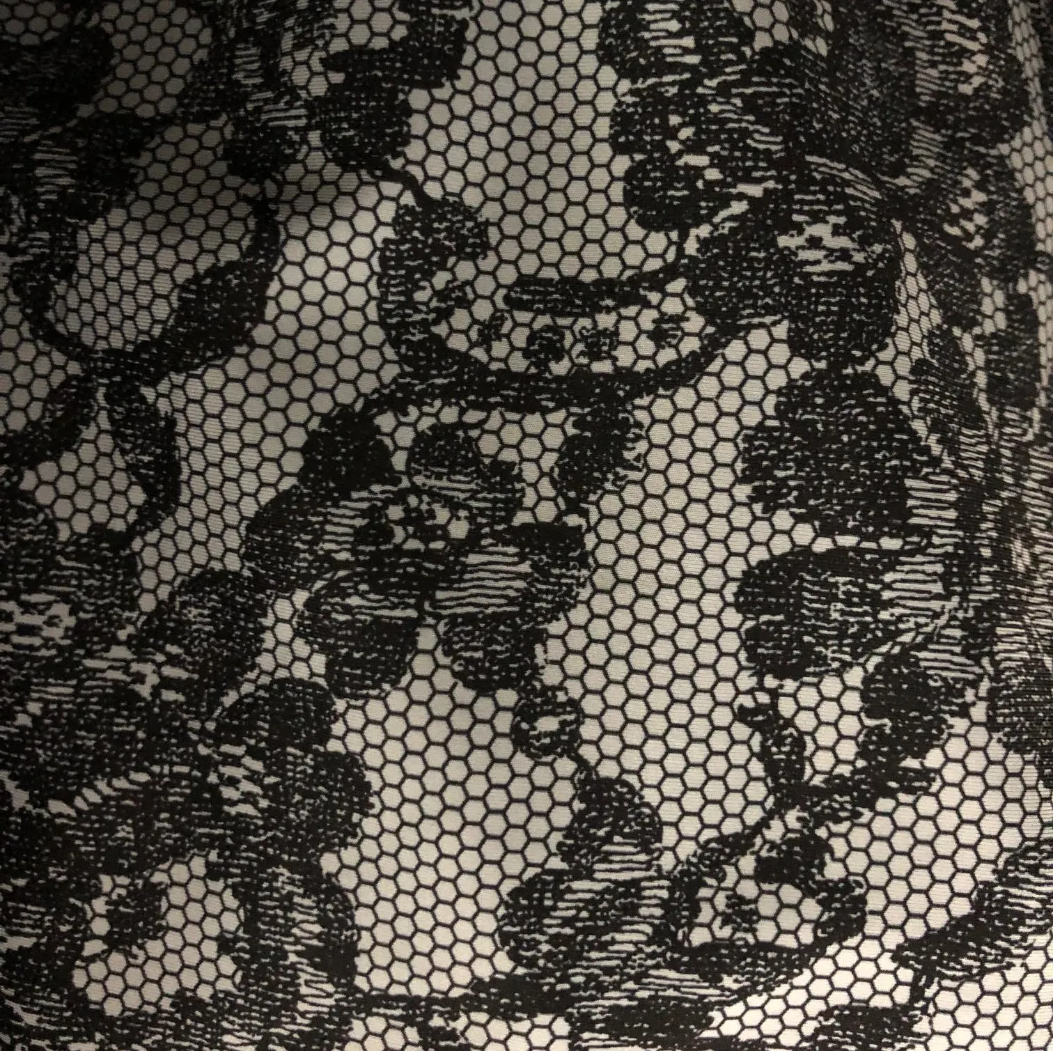 BIKE SHORTS BLACK LACE/BLACK