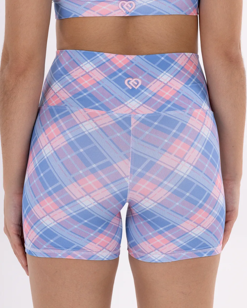 Bike Shorts Harlequin Print
