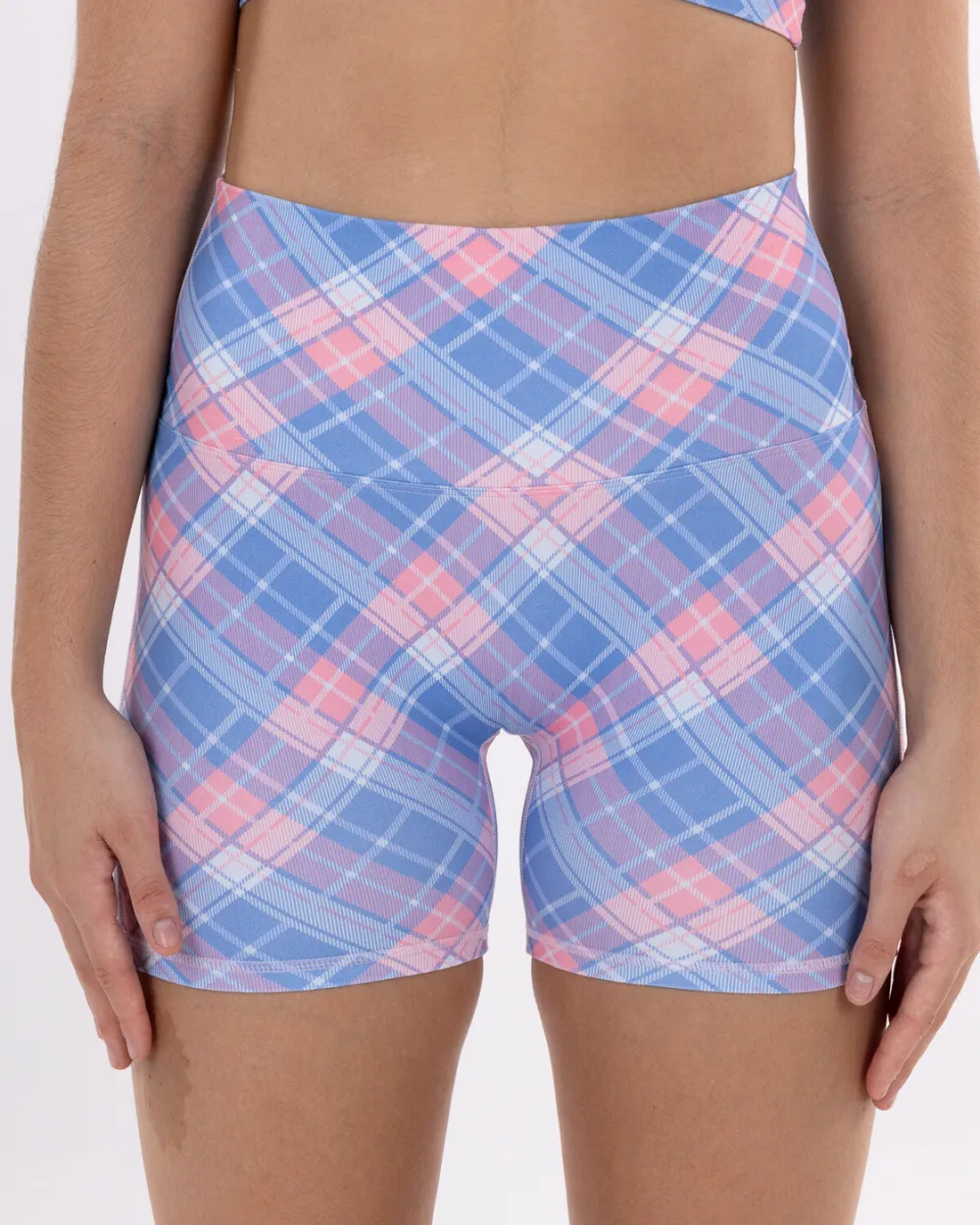 Bike Shorts Harlequin Print