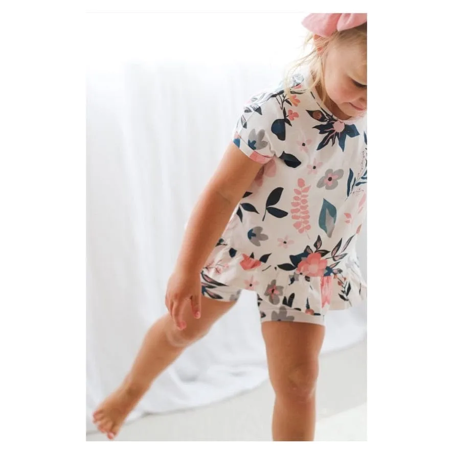 Bike Shorts - Pink Clementine