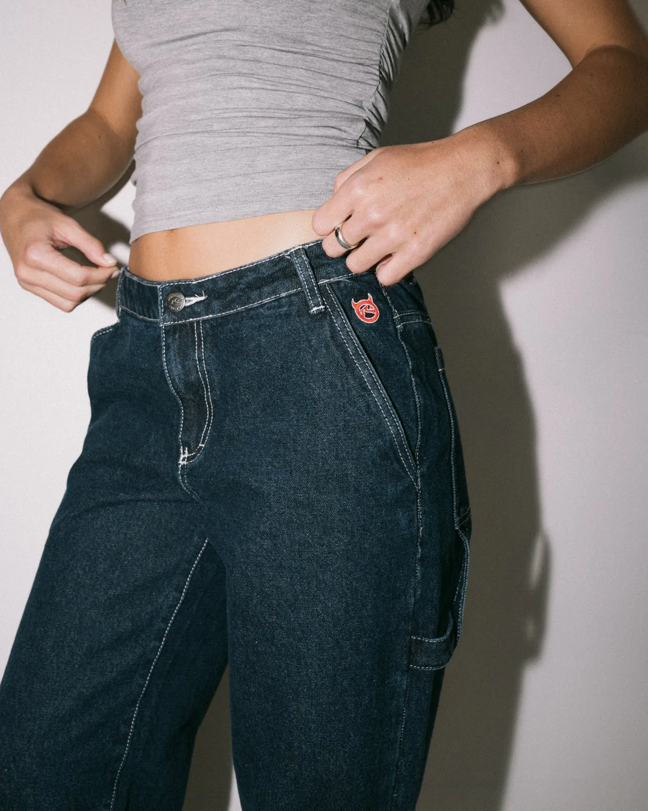Billie 2.0 Low Rise Carpenter Jean