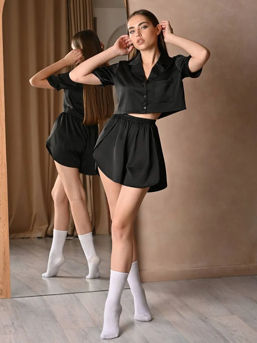 Black Beauty Sleepwear Set