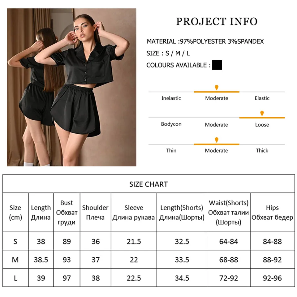 Black Beauty Sleepwear Set