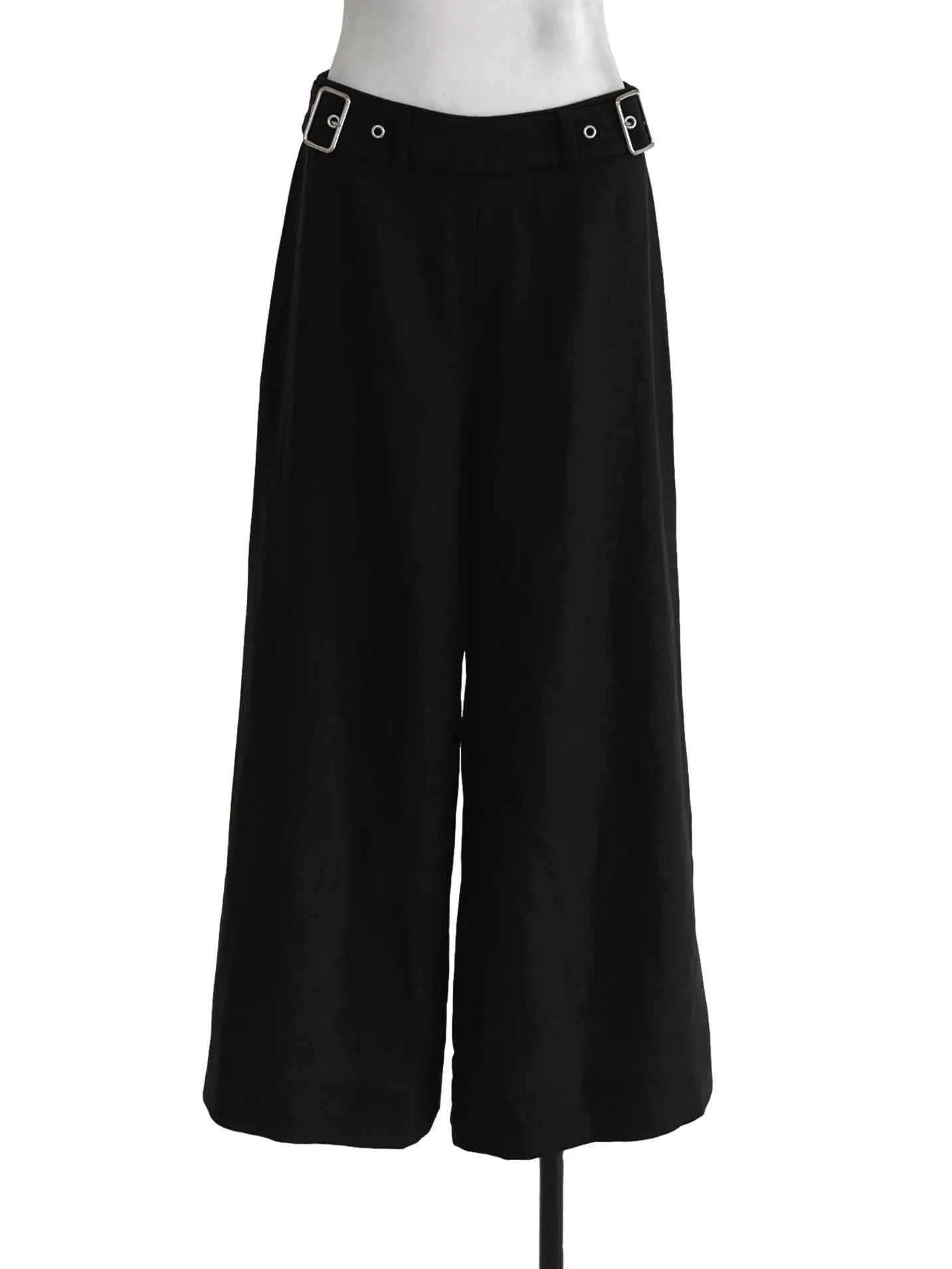 Black Plain Pants