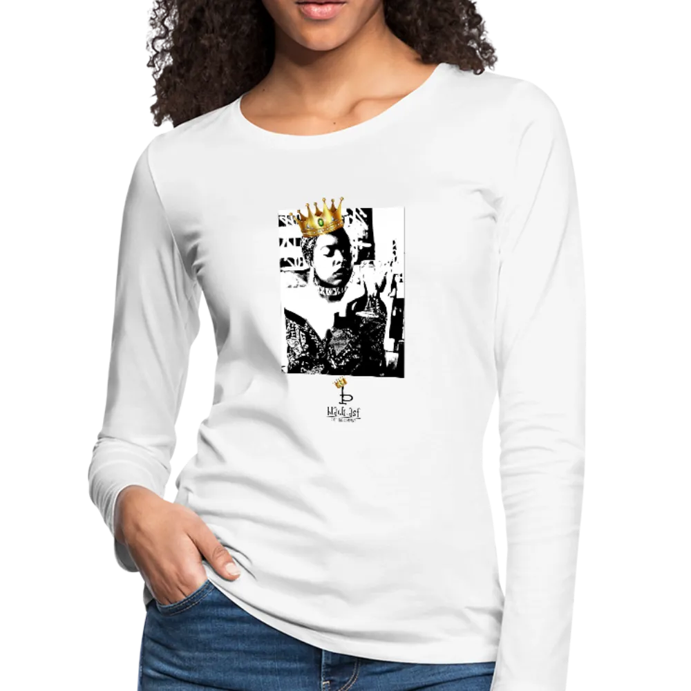 Black Queen - Women's Premium Slim Fit Long Sleeve T-Shirt