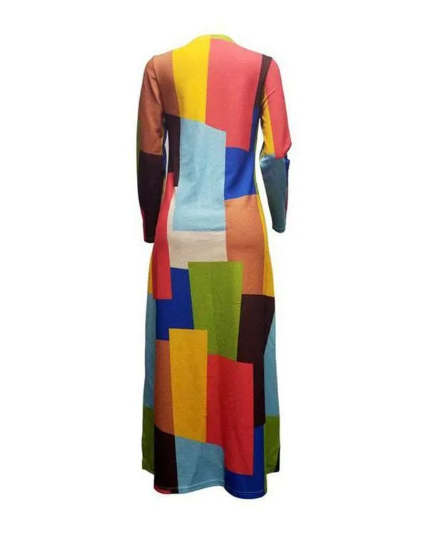 BLOCK PRINT MAXI-DUSTER