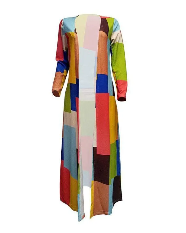 BLOCK PRINT MAXI-DUSTER