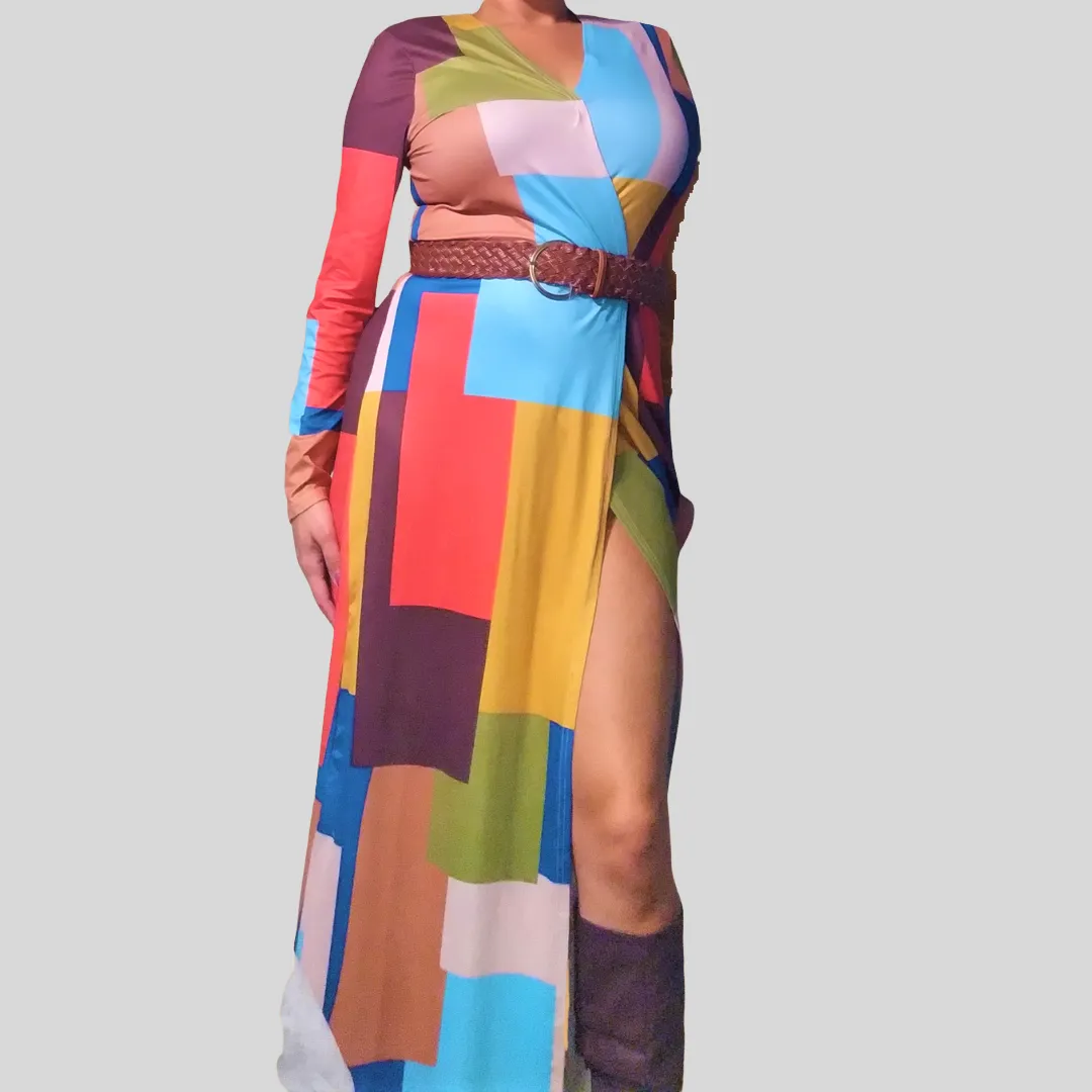 BLOCK PRINT MAXI-DUSTER