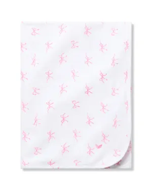 Blushing Bows Baby Blanket
