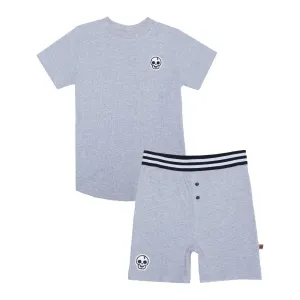 BOB Summer PJ SET Skull Waffle