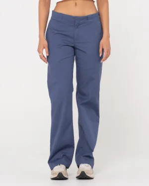 Bobbi Low Rise Worker Style Pant