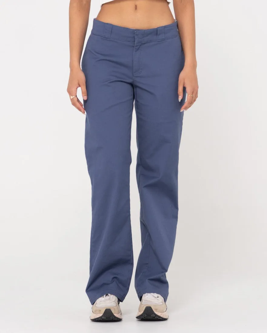 Bobbi Low Rise Worker Style Pant