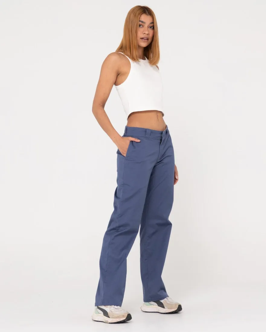 Bobbi Low Rise Worker Style Pant