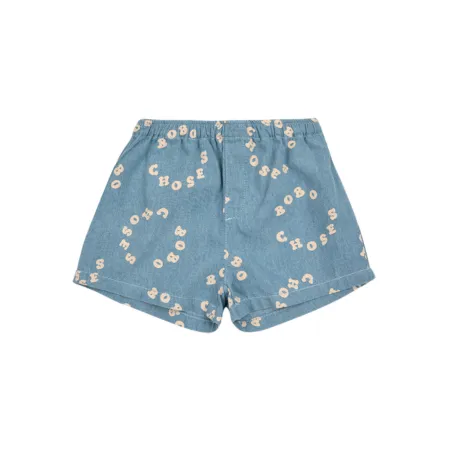Bobo Choses Circle Denim Bermuda Shorts