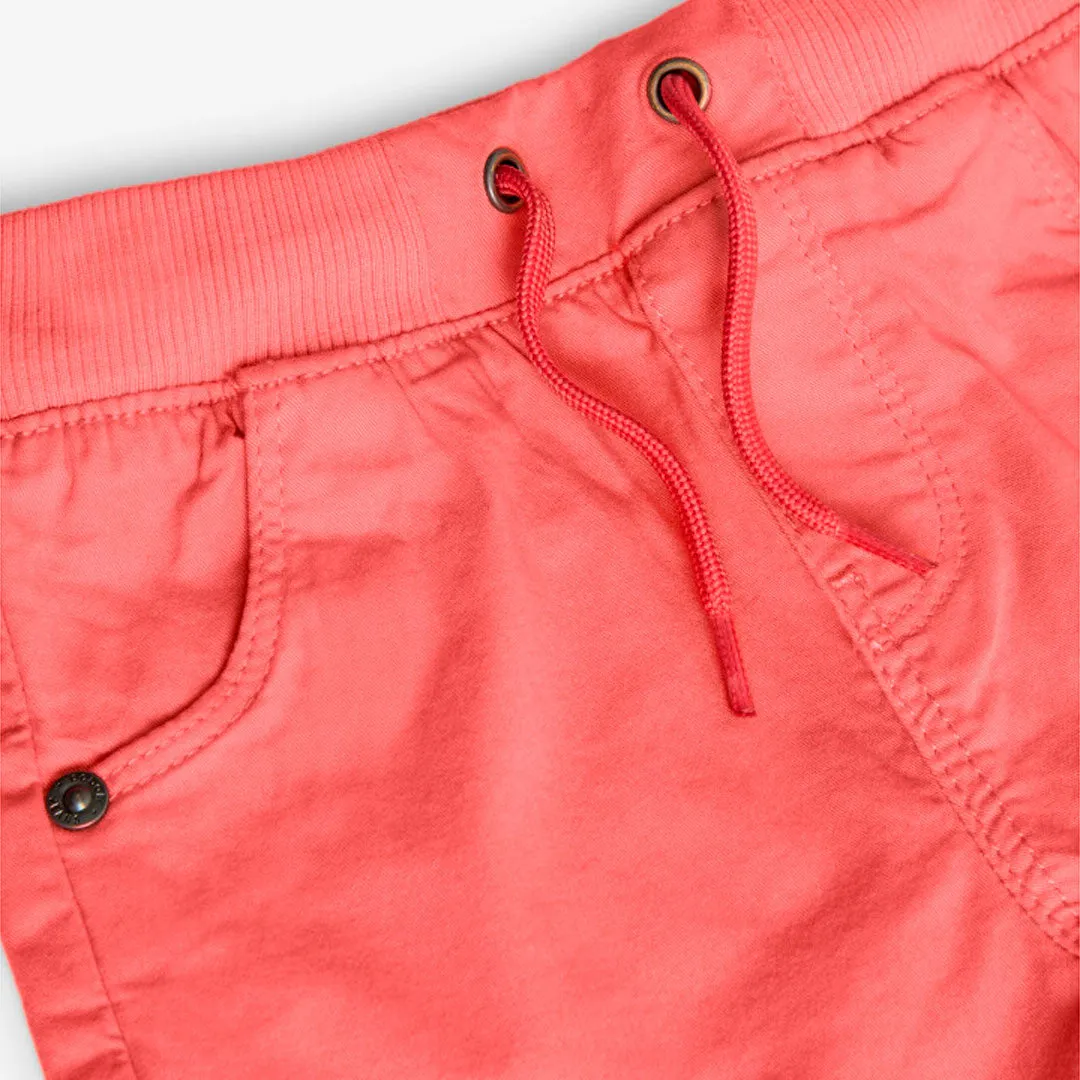 Boboli Coral Bermuda Shorts;