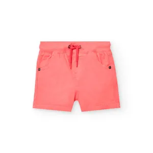 Boboli Coral Bermuda Shorts;