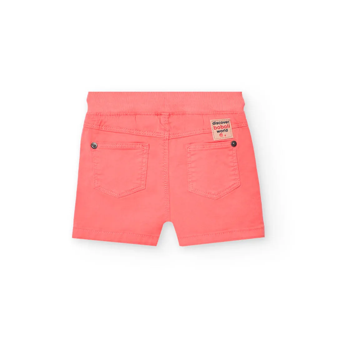 Boboli Coral Bermuda Shorts;