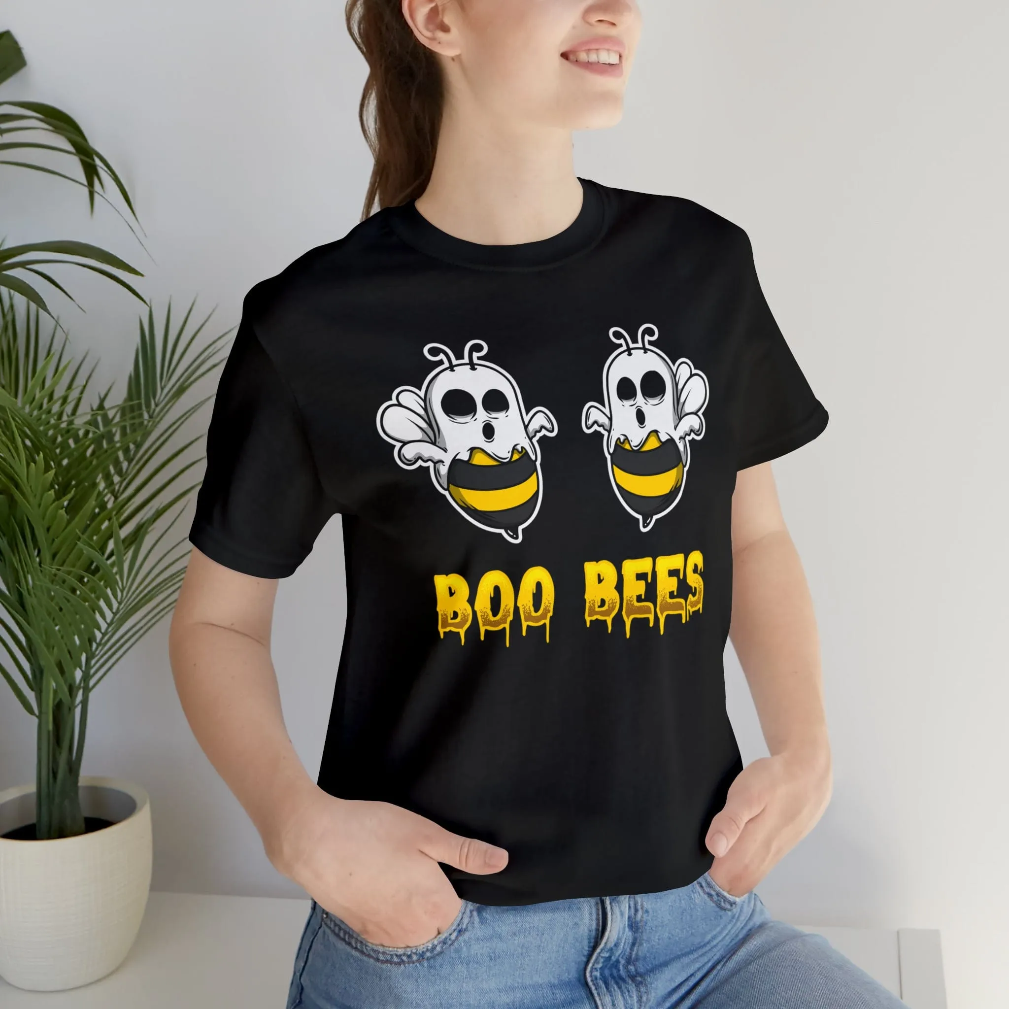 Boobies | Deluxe Black Tee