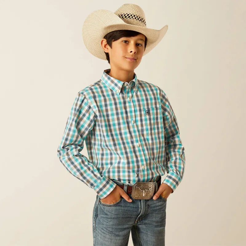 Boy's Ariat Pro Series Johnathan Classic Fit Shirt