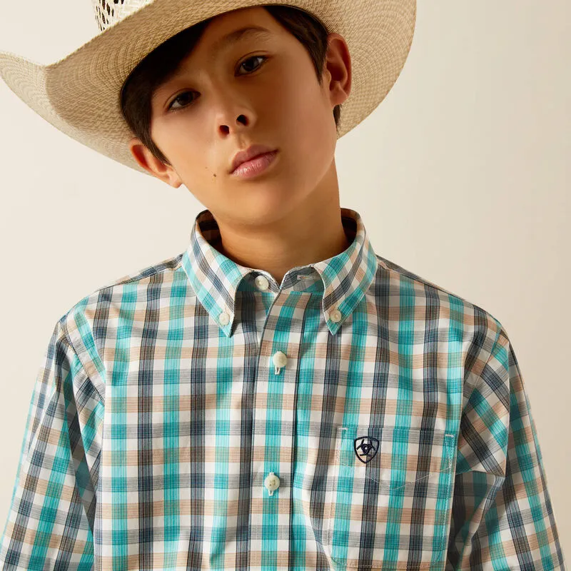 Boy's Ariat Pro Series Johnathan Classic Fit Shirt