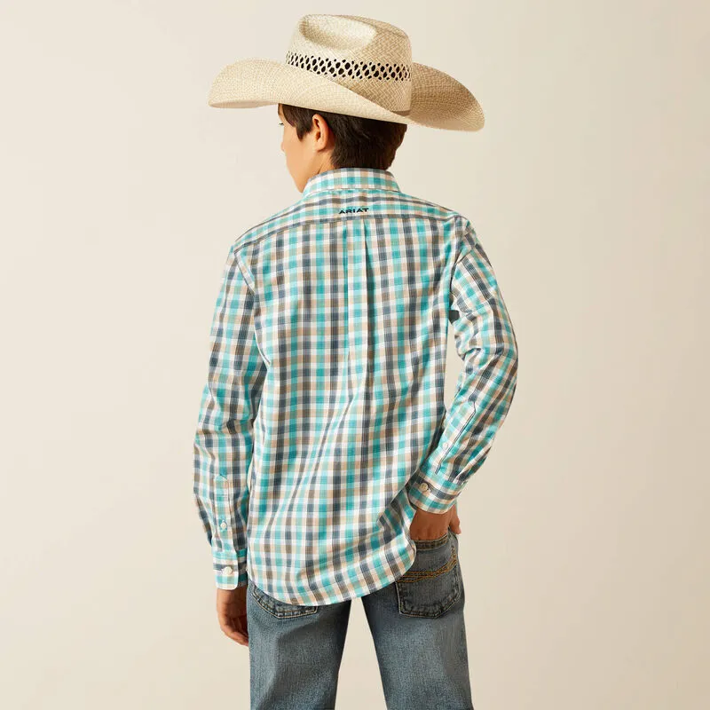 Boy's Ariat Pro Series Johnathan Classic Fit Shirt