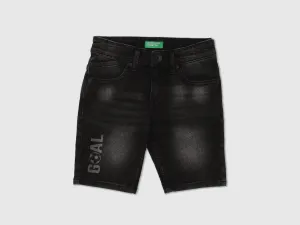 Boys Denim 'Goal' Shorts