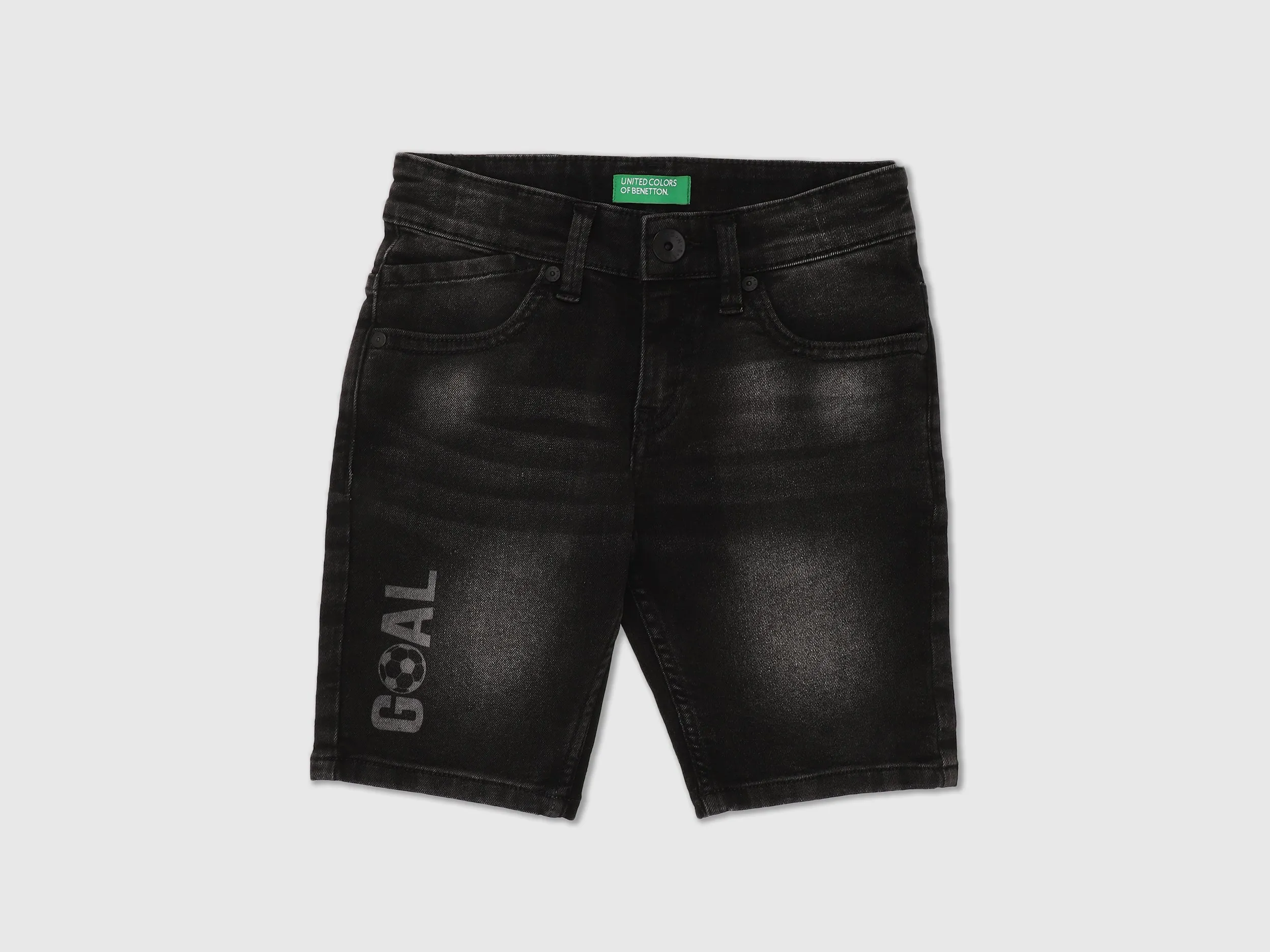 Boys Denim 'Goal' Shorts