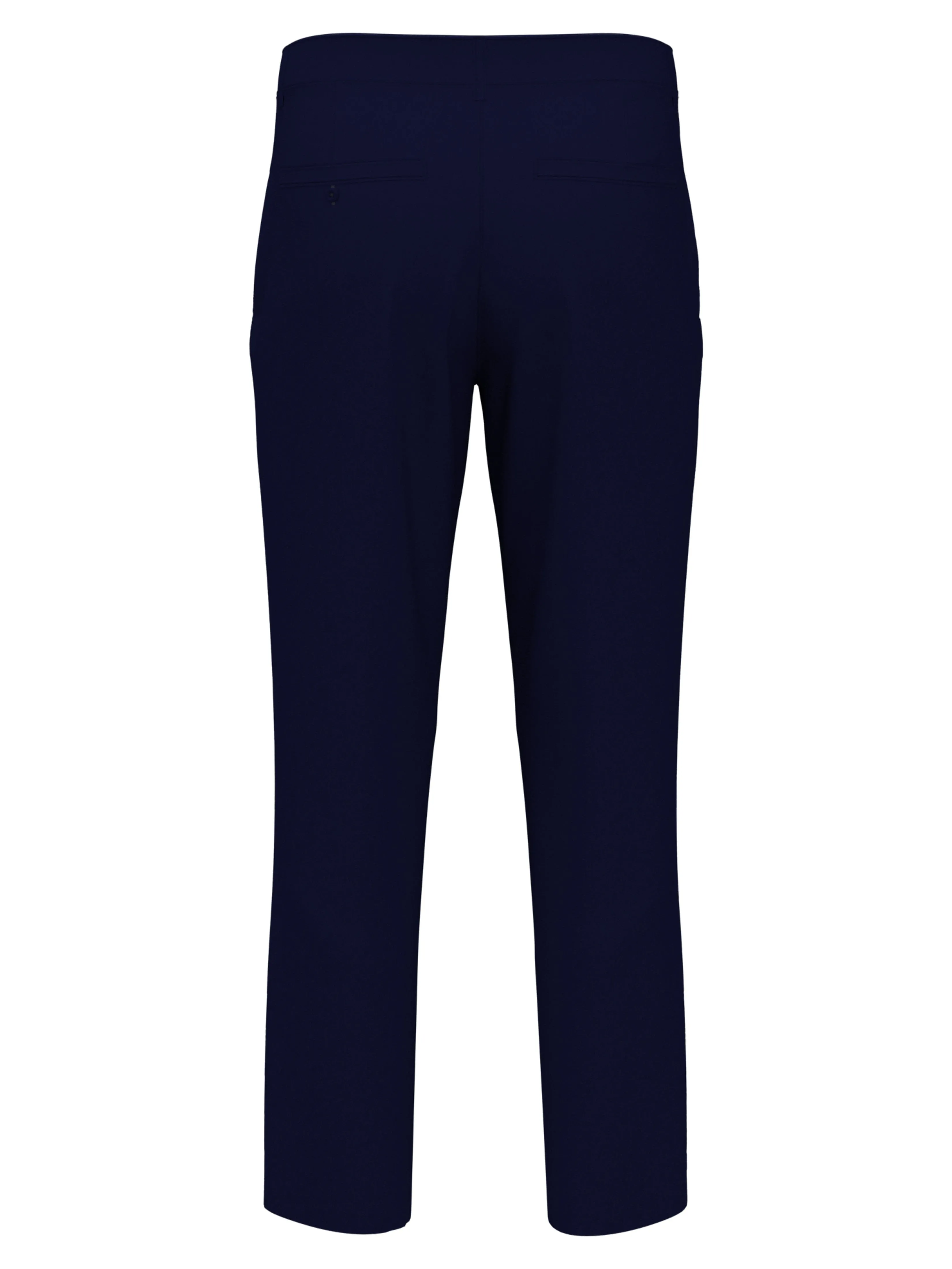 Boy's Flat Front Solid Golf Pant - Blue