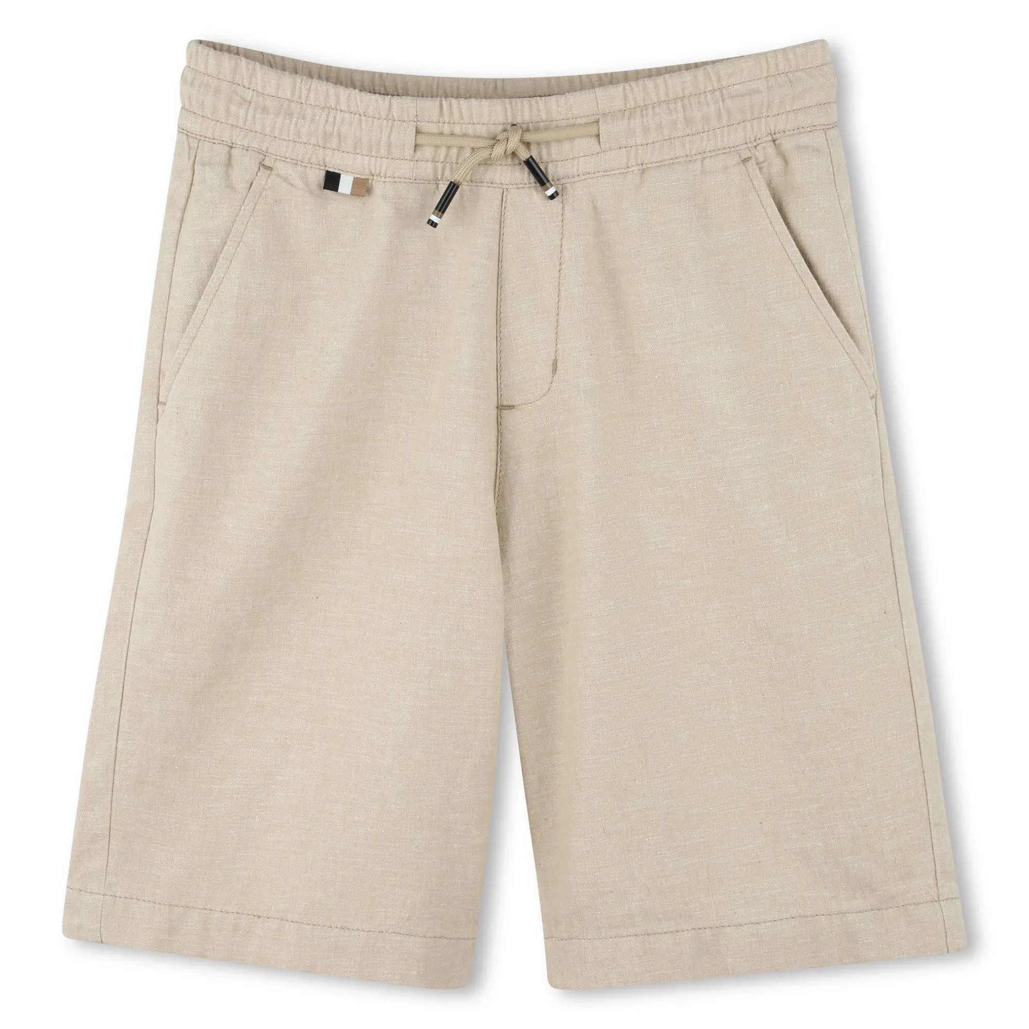 Boys Khaki Bermuda Shorts