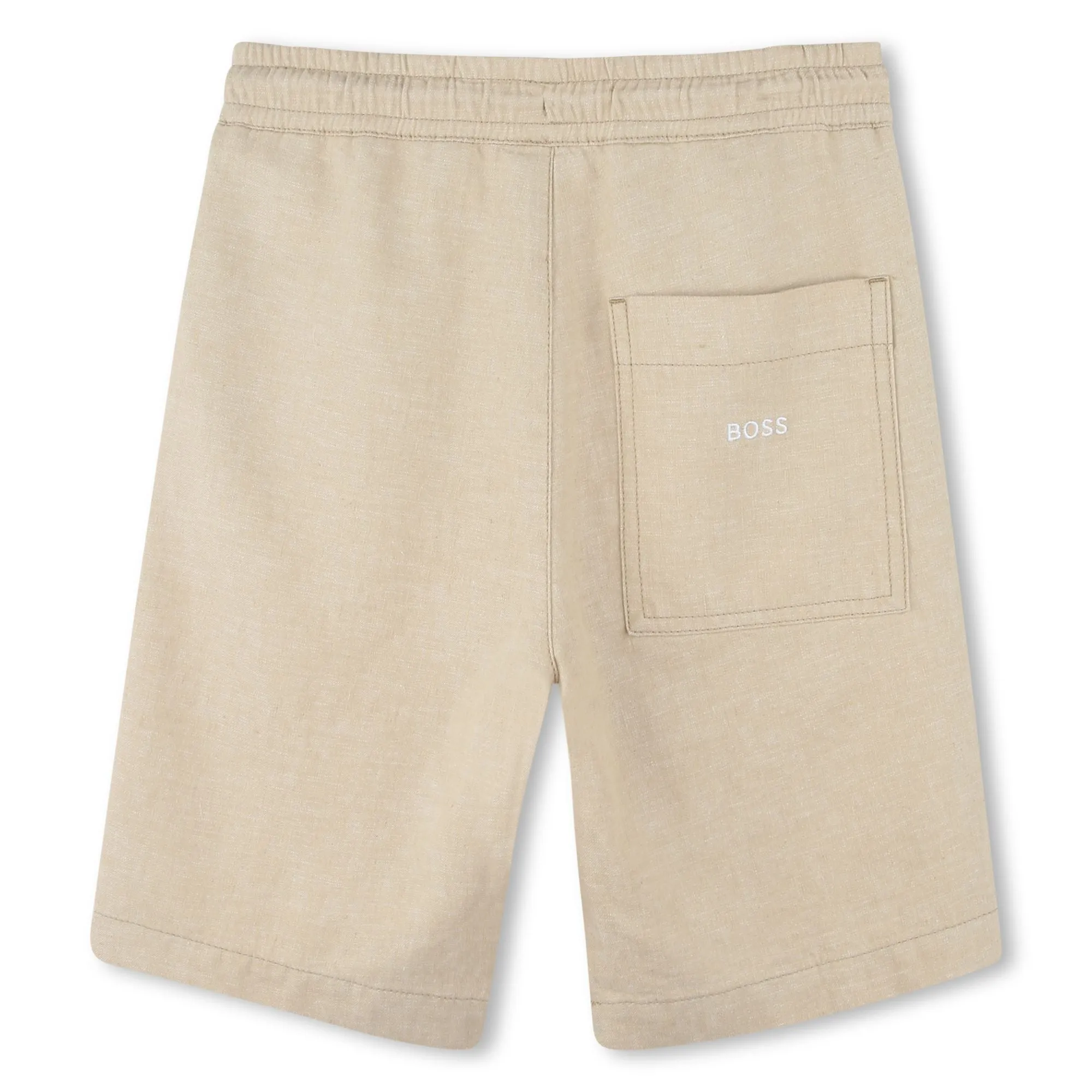 Boys Khaki Bermuda Shorts