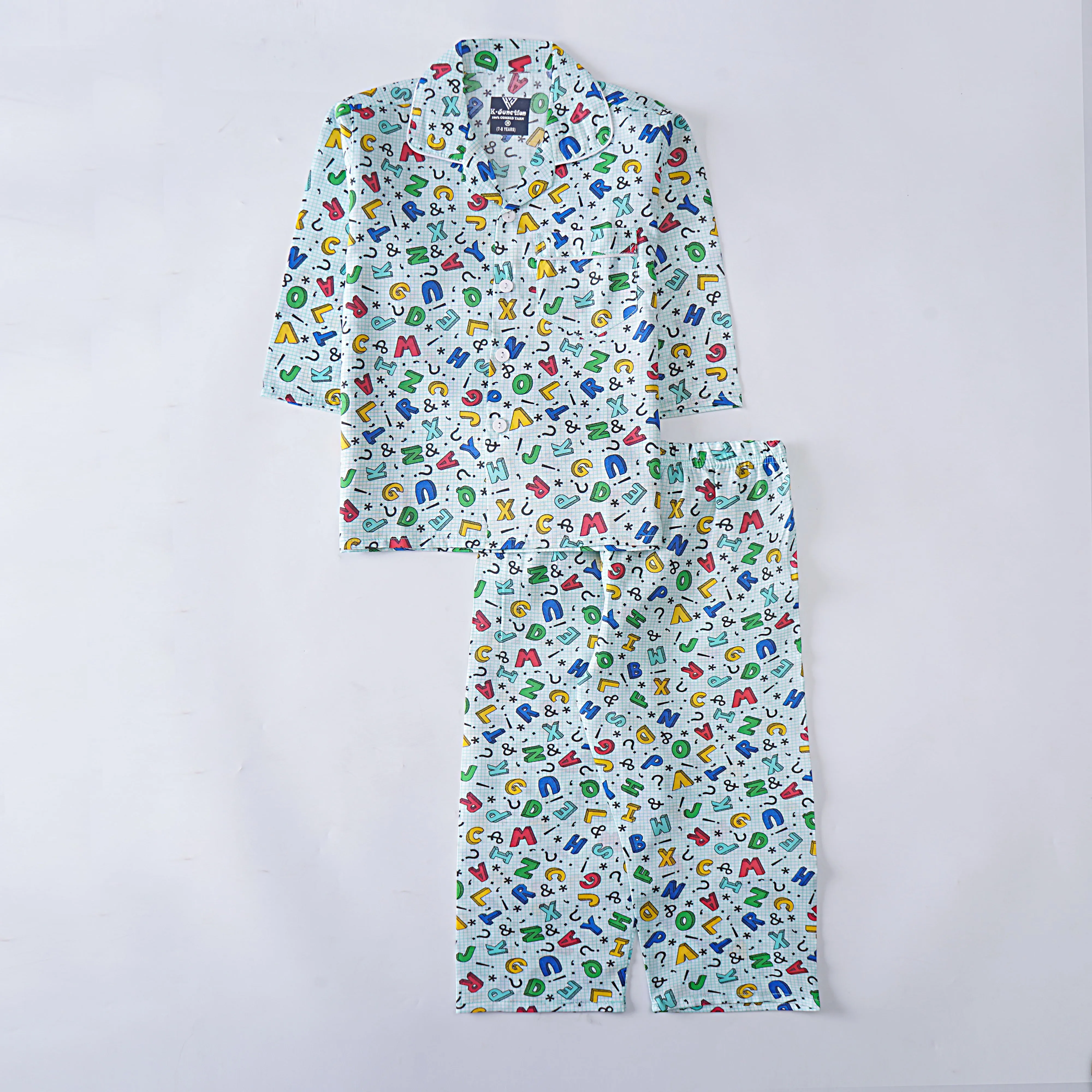 Boys Night Suit Full Sleeves (164)
