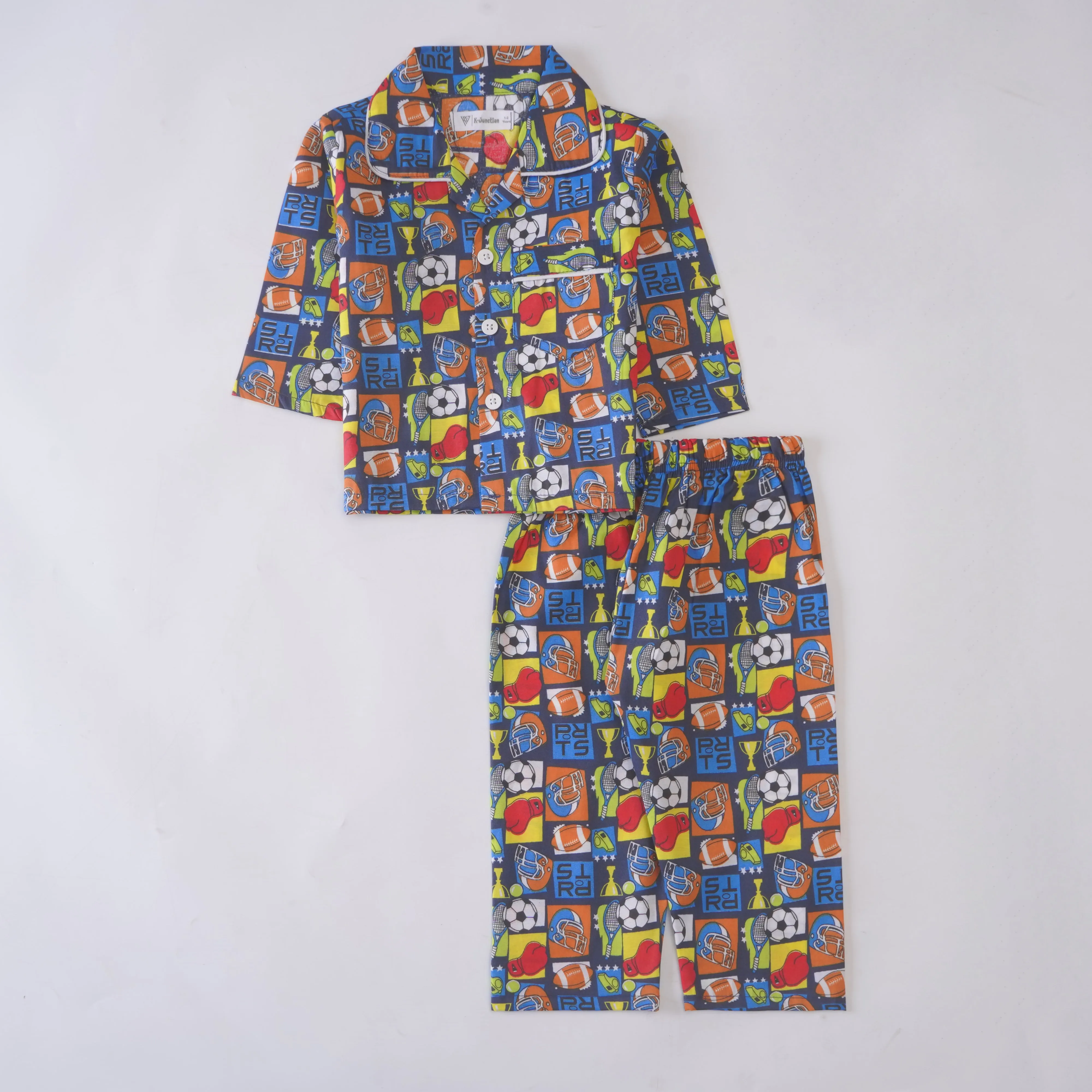 Boys Night Suit Full Sleeves