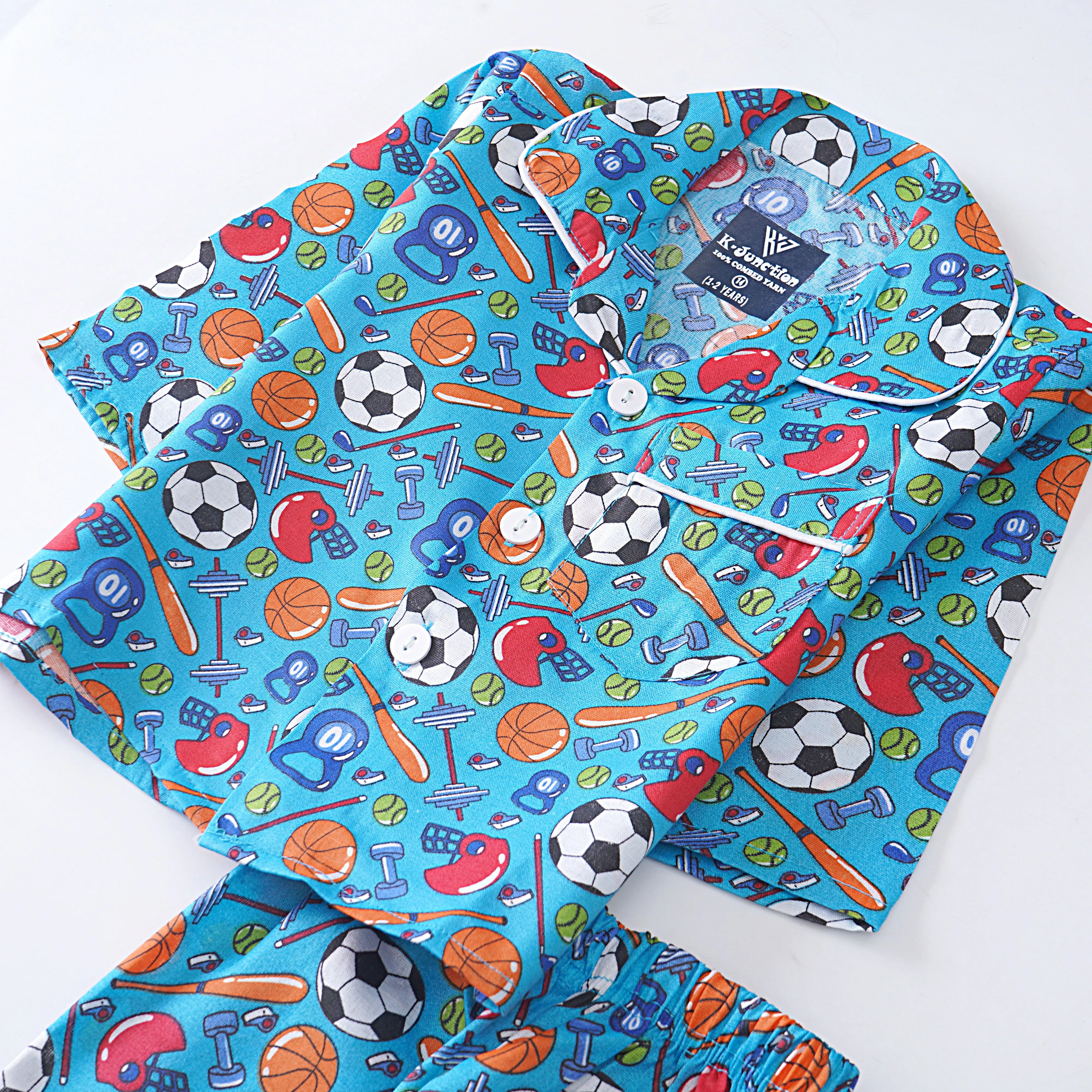 Boys Night Suit Full Sleeves