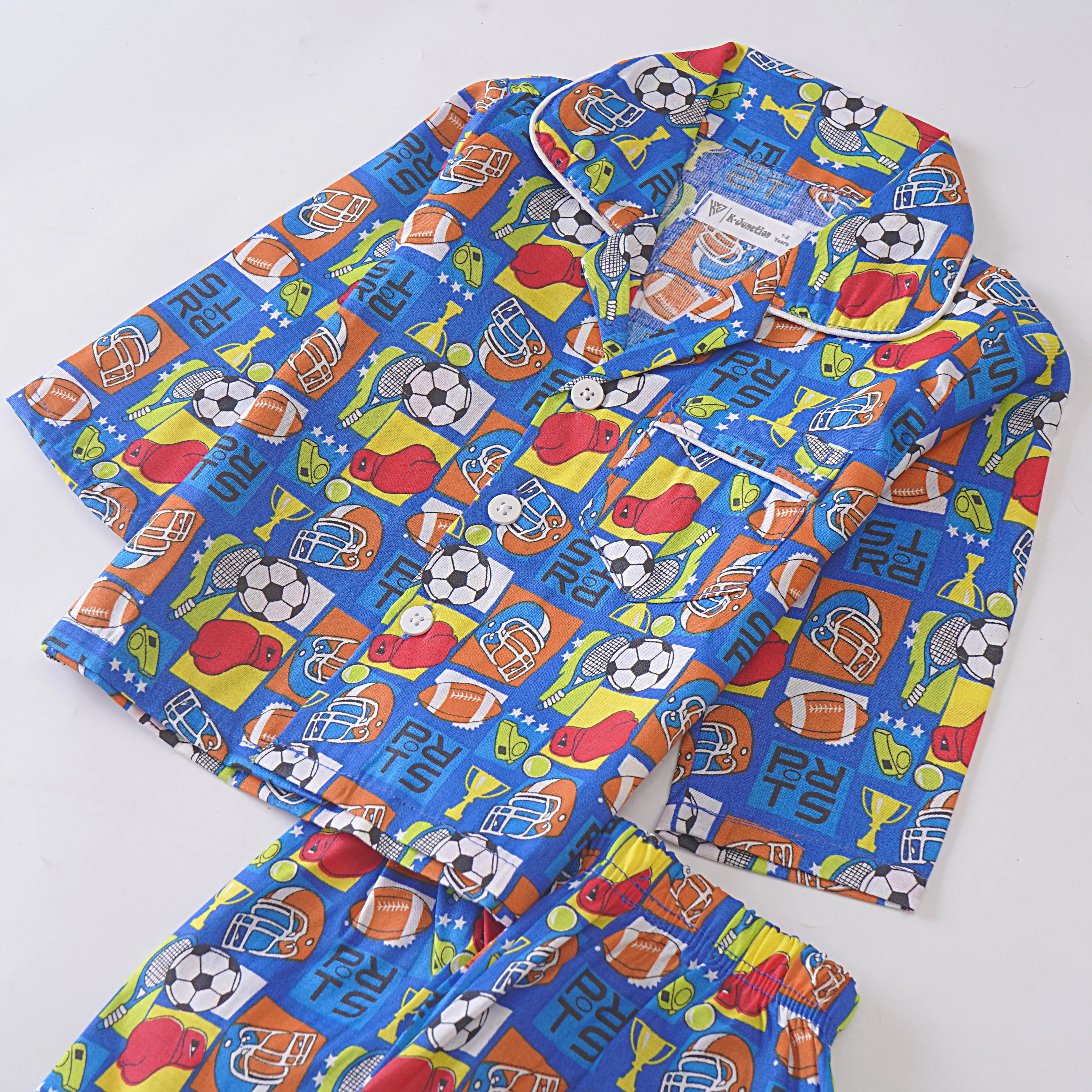 Boys Night Suit Full Sleeves