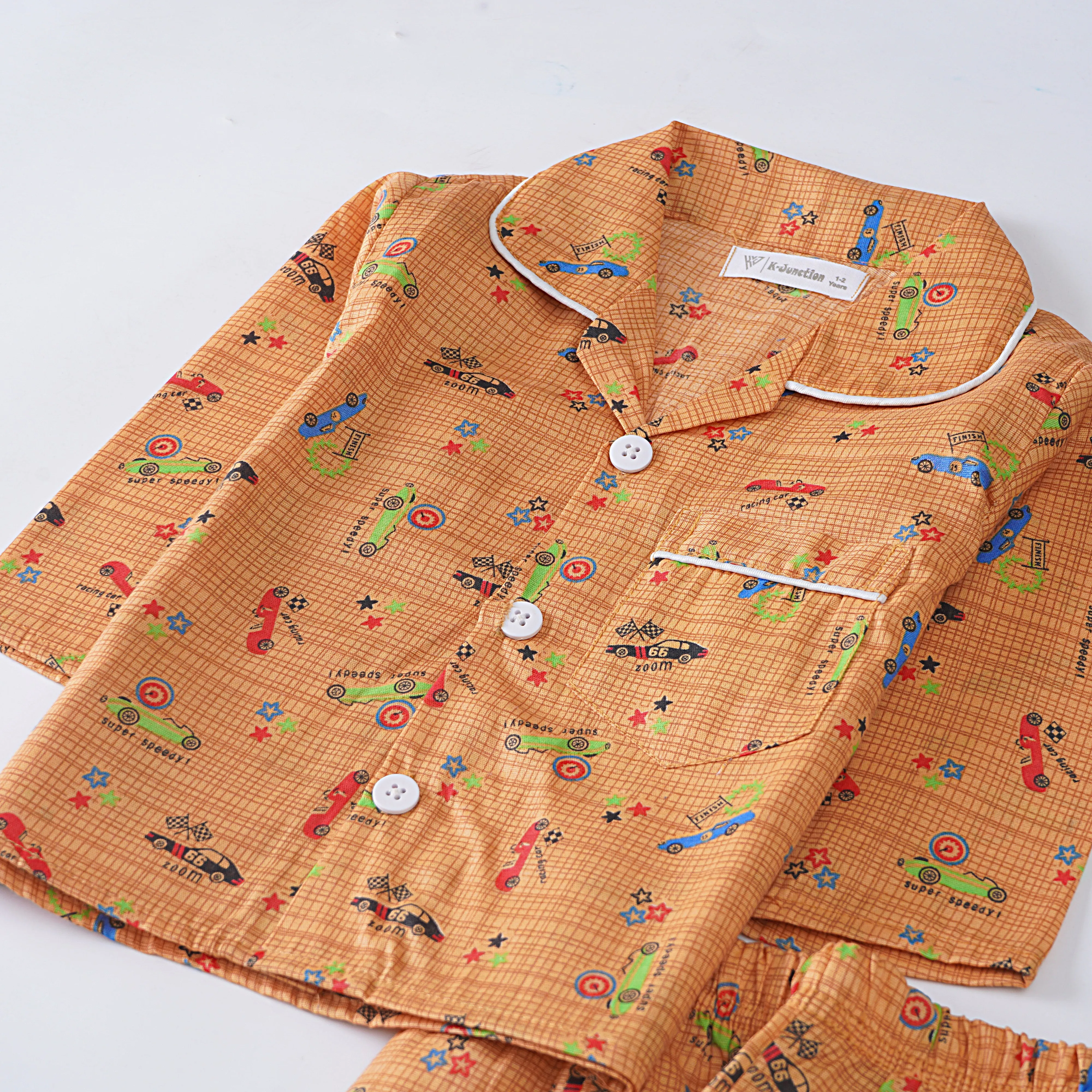 Boys Night Suit Full Sleeves