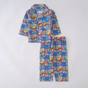 Boys Night Suit Full Sleeves