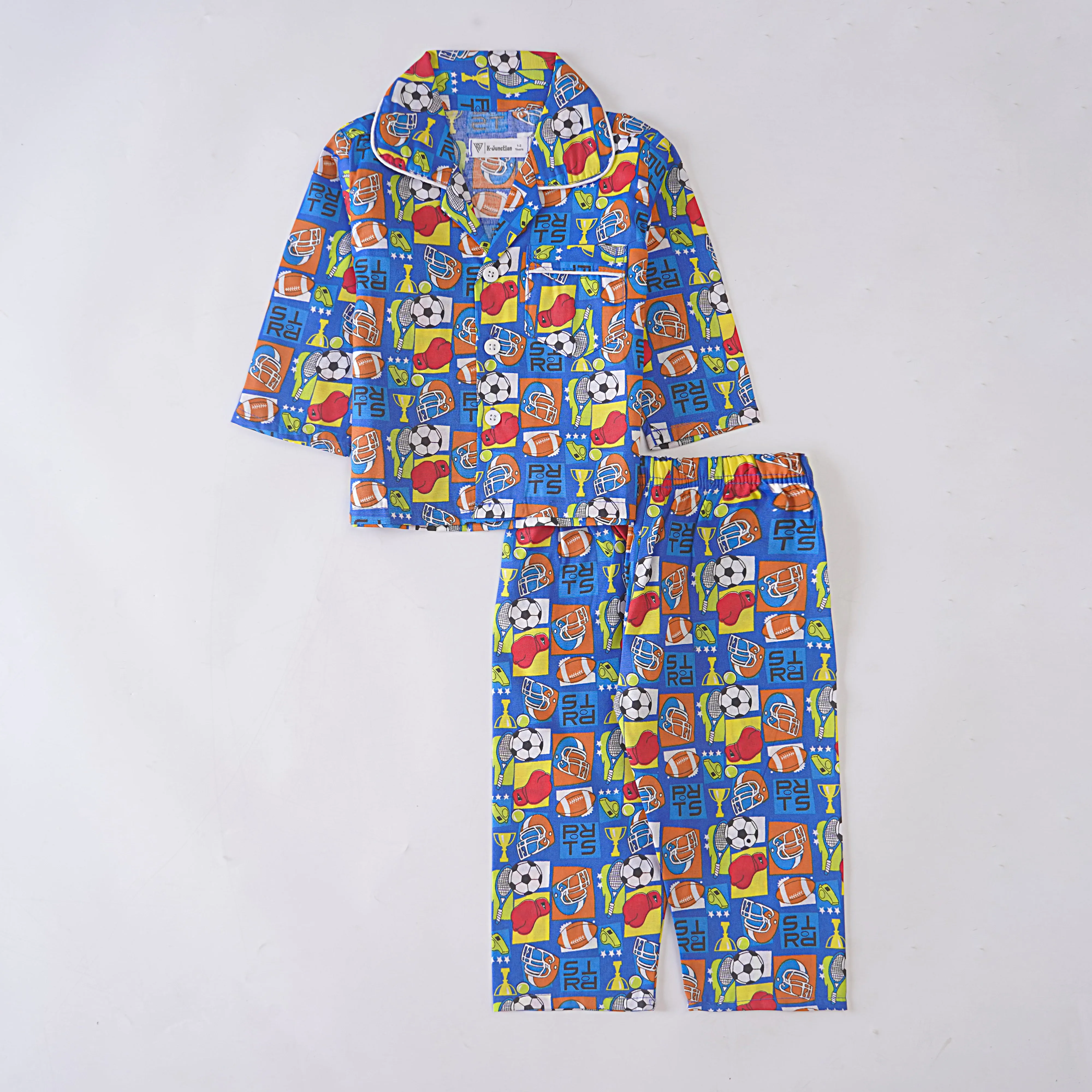 Boys Night Suit Full Sleeves
