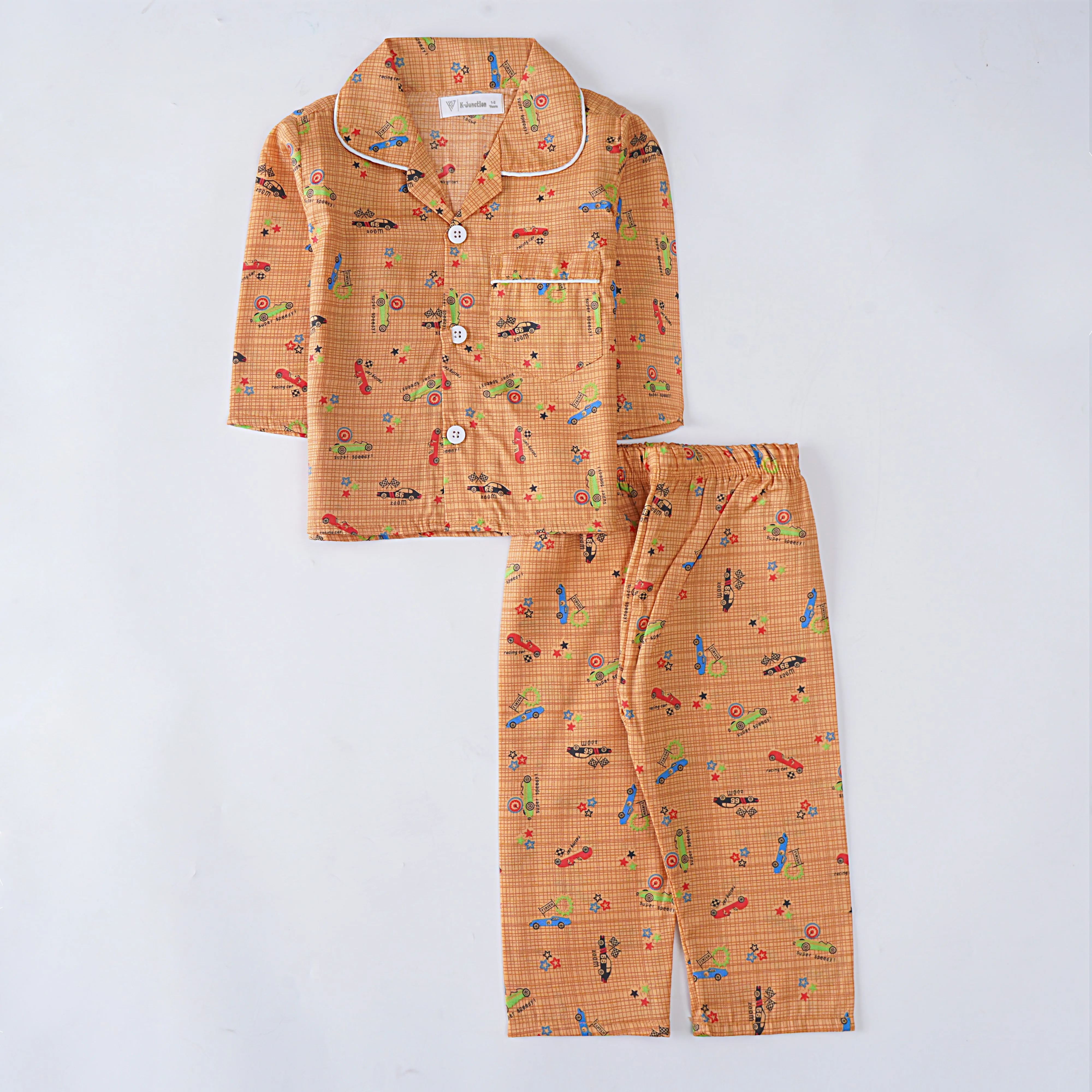 Boys Night Suit Full Sleeves