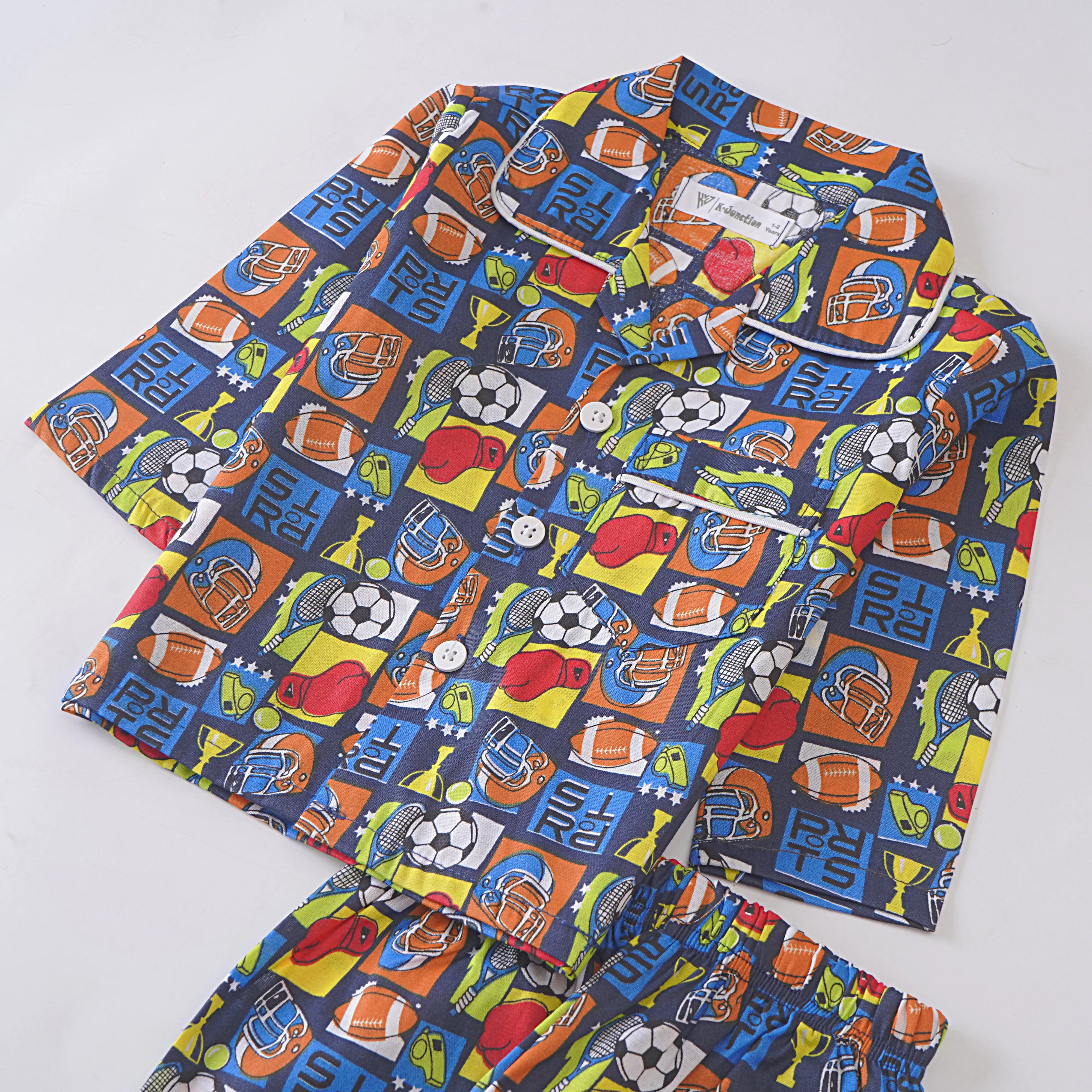 Boys Night Suit Full Sleeves