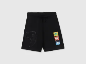 Boy's Solid Regular Fit Shorts