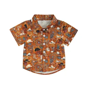 Boys Summer Pattern Shirts
